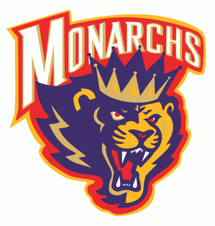 Carolina Monarchs 1995 96-1996 97 Primary Logo iron on heat transfer
